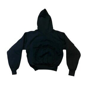 Yeezy Gap Perfect Hoodie Unisex Heavyweight Pullover Sweatshirt Size XS Black
